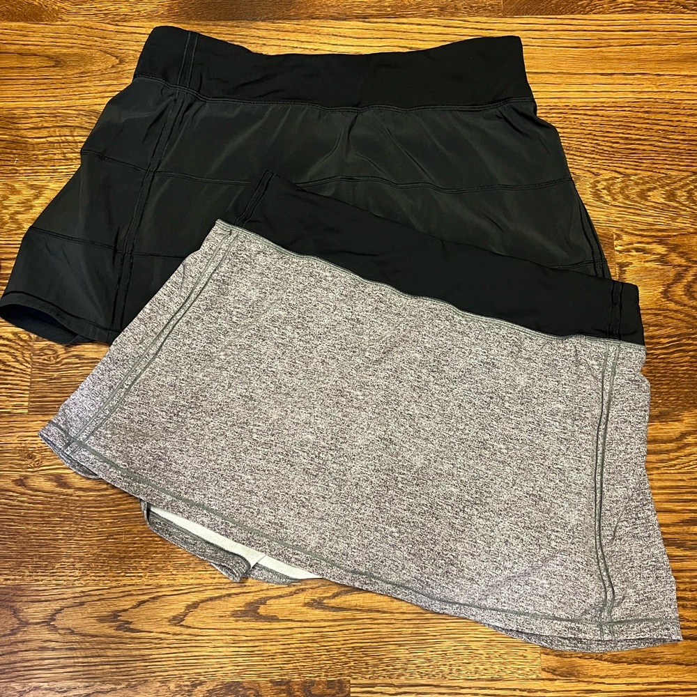 2 lululemon tennis skirts EUC